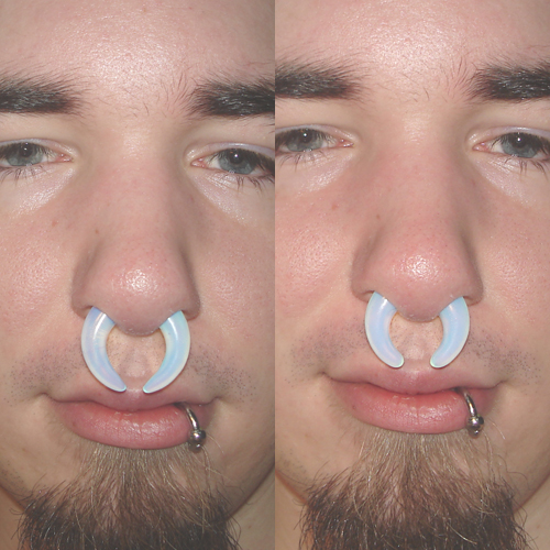 0g septum pincher