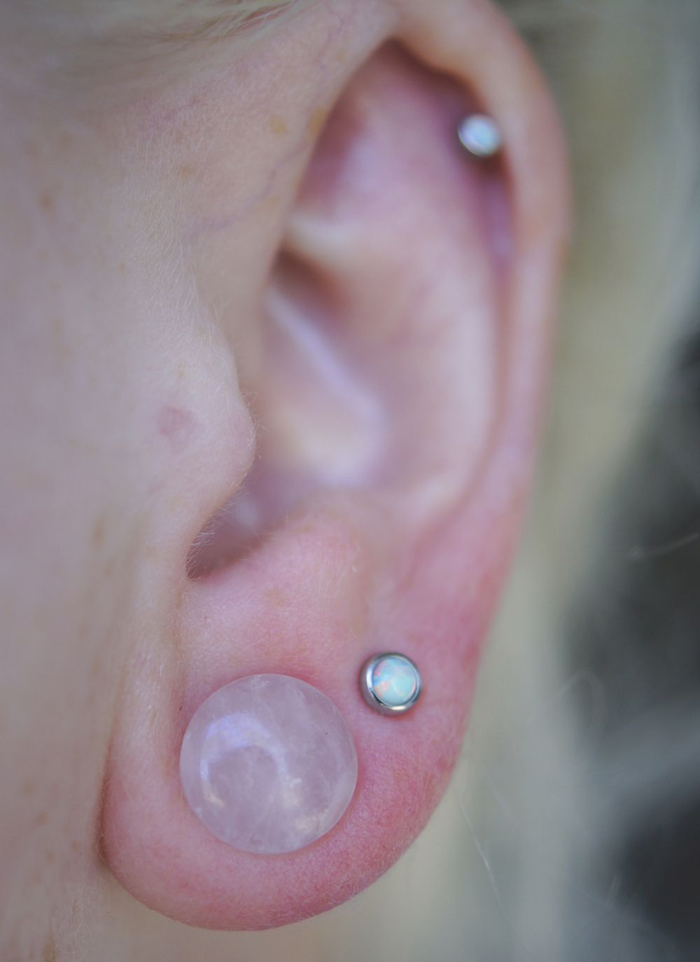 Stone and Glass Plugs