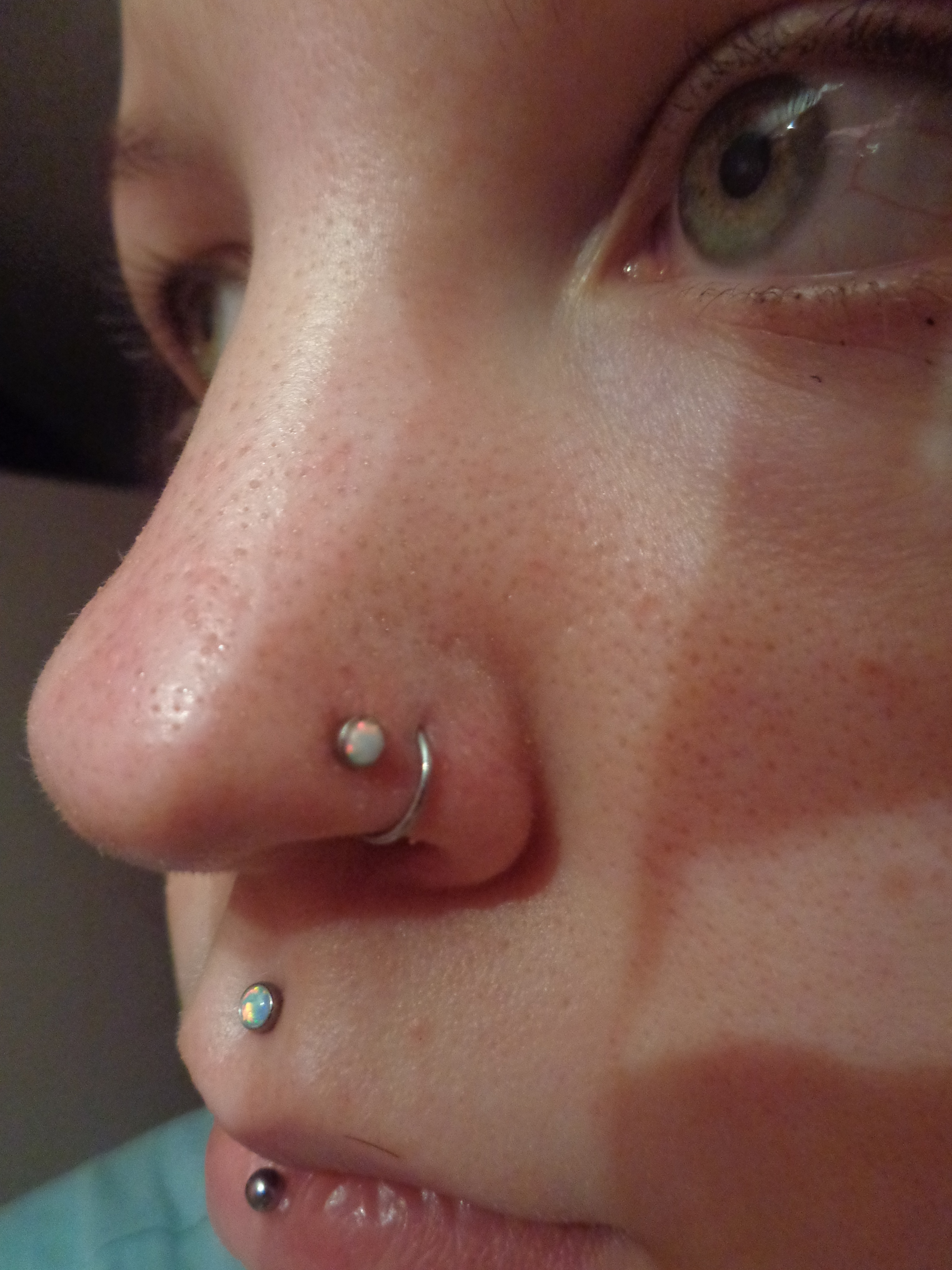 Titanium Opal Nose Screw