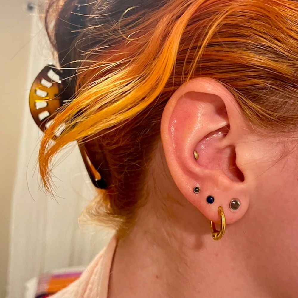 Stainless Steel Captive Clicker Ring For Various Piercings