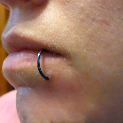 Color coated segment ring