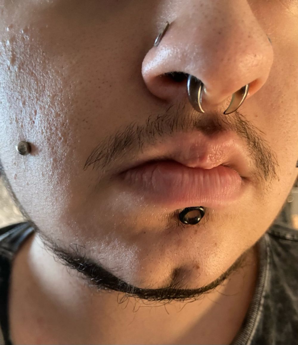 Septum Gorilla Glass Nose Stud Gorilla Glass Septum Pincher 2025