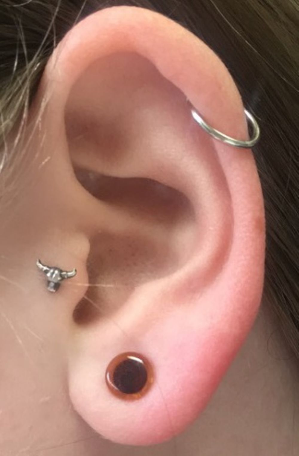 8-Tragus Hoop Earring Piercing Jewelry Lt