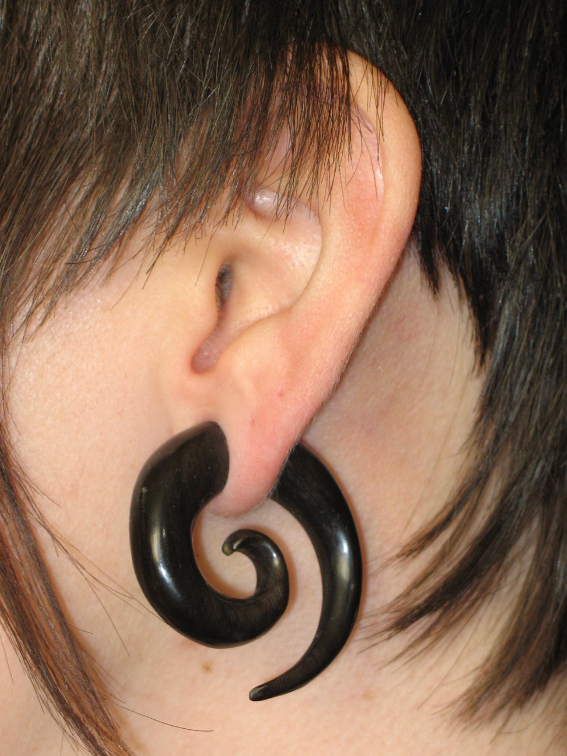 Black Horn Spirals
