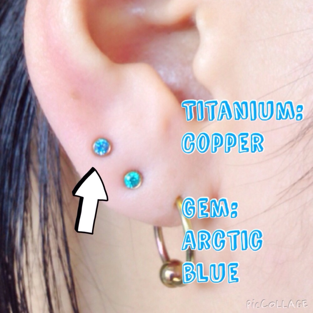 Pre-order Steel Teardrop Gemmed Eyelet
