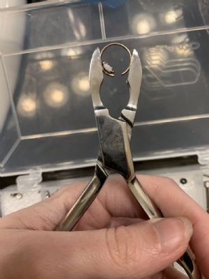 Small Ring Closing Pliers Customer Photo