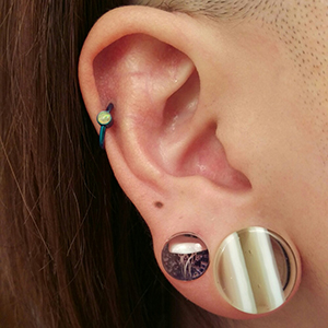 CUSTOM ORDER Jellyfish Plug Customer Photo