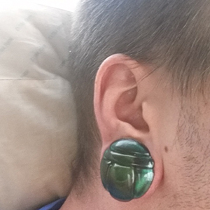 (2nds/Blemished) GWS Pyrex Fancy Plugs Customer Photo