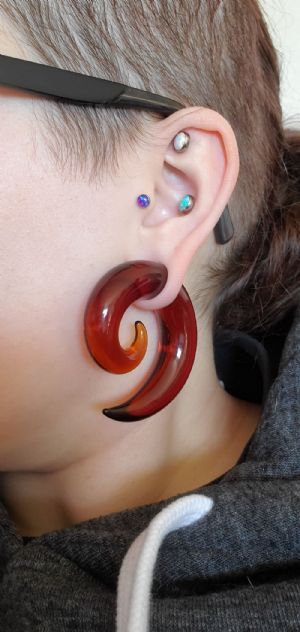 Glass Spirals Customer Photo