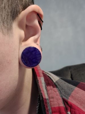 Discounted Stone Plugs Customer Photo