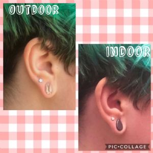 Star End Labret Customer Photo