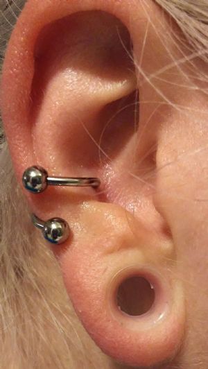 Steel Twist Circular Barbell Customer Photo