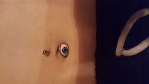 Steel Eyeball Navel Customer Photo