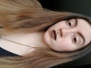Beaded Afghan Septum Clicker Customer Photo