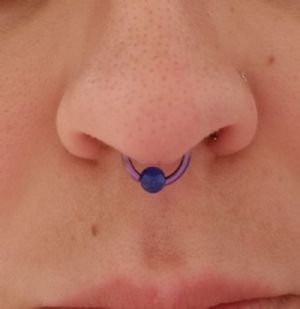 Cat Eye Captive Bead Customer Photo