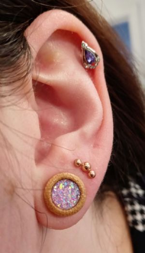 Steel Triad Ball Barbell Customer Photo