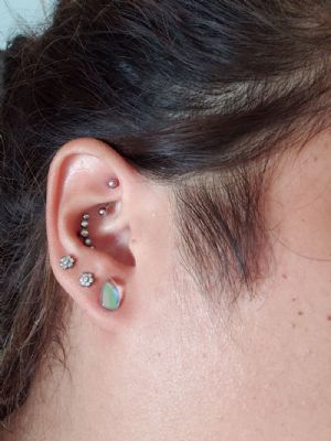 Glass Polaris Teardrop Plugs Customer Photo