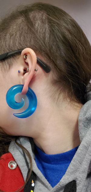 Glass Spirals Customer Photo