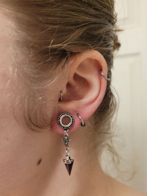 Ornate Arrow Dangle Eyelet Customer Photo