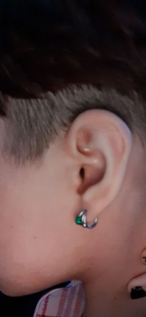 Stone Captive Bead Customer Photo