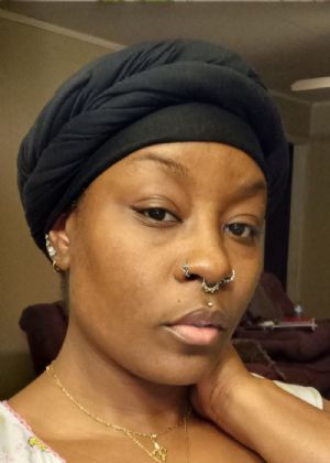 Lace Heart Septum Clicker Customer Photo