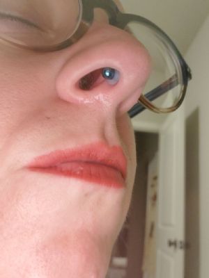 Titanium Single Flare Plug Customer Photo