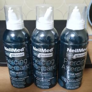 NeilMed Piercing Aftercare - Fine Mist Customer Photo
