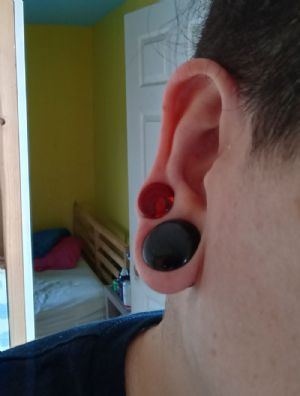(2nds/Blemished) GWS Pyrex Colorfront Plugs Customer Photo
