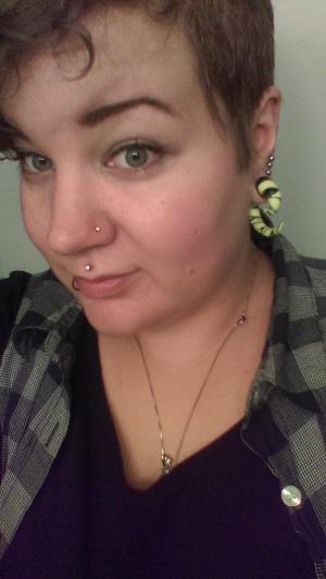 Titanium Gem Nosescrew Customer Photo