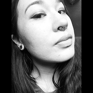 Four-Ring Rodeo Septum Clicker Customer Photo