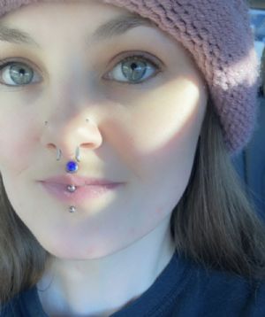 Titanium Septum Retainer Customer Photo