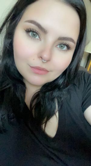 Gem and Synthetic Opal Septum Clicker Customer Photo