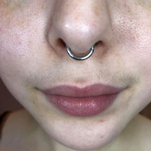 Color-Coated Septum Clicker Customer Photo