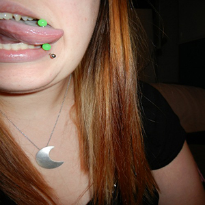 Steel Barbell with Neon Balls Customer Photo