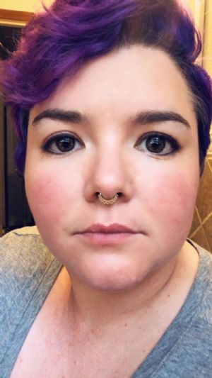 Beaded Lace Septum Clicker Customer Photo