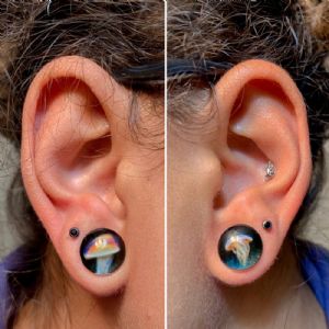 (2nds/Blemished) GWS Pyrex Fancy Plugs Customer Photo