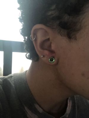 Titanium Plated Steel Internally Threaded Eyelet Customer Photo