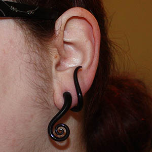 Mini Drop Spiral Curls (Squid Ink) Customer Photo