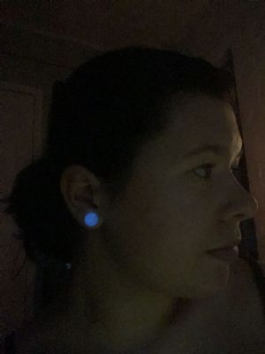 Single Flare Glow in the Dark Plugs Customer Photo