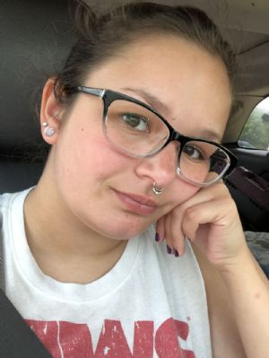 Titanium Bezel Set Clicker Ring Customer Photo