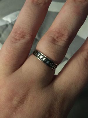 Lunar Phases Ring Customer Photo