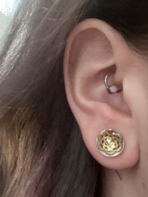 Internally Threaded Mandala Eyelets Customer Photo