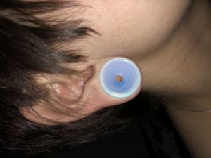 Stone and Glass Concave Eyelets Customer Photo