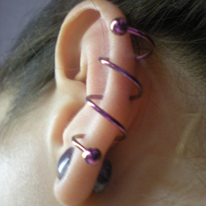 Multiple Twist Barbell Customer Photo