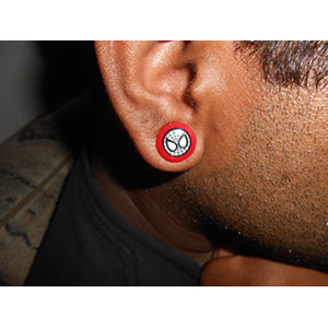 Acrylic Screw Fit Spider-Man Plugs Customer Photo