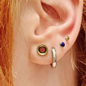 Titanium Single Flare Eyelet Customer Photo
