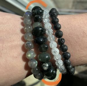 Chunky Stone Bracelet Customer Photo