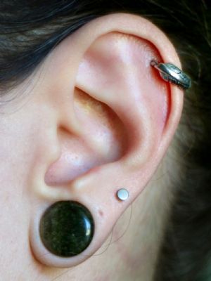 Circle End Labret Customer Photo
