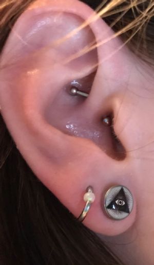 Steel Curved Barbell Customer Photo