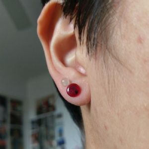 CUSTOM ORDER Simple Solid Color Single Flare Plug Customer Photo
